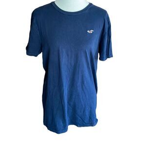 Hollister Must-Have Collection Navy Blue Shortsleeve T-Shirt M
